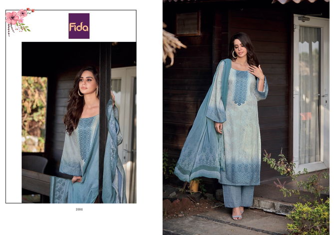 Shiza By Fida Digital Printed Cotton Dress Material Wholesale Market In Surat
